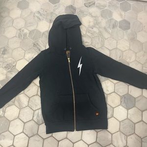 Aviator Nation kids zip hoodie size 8.